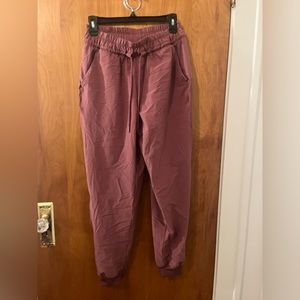 Apana joggers, mauve/dusty rose pink, women’s small